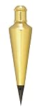 Johnson Level 124 24 Ounce Brass Plumb Bob