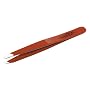 Tweezerman Stainless Steel Slant Tweezer, Red