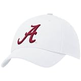 Nike Alabama Crimson Tide White Swoosh Flex-Fit Hat