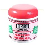 African Pride Castor and Mink Oil 5.3 oz jar