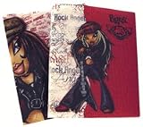 Bratz Rock Angels 3-ring Binders x 2pcs Set - Bratz Binder