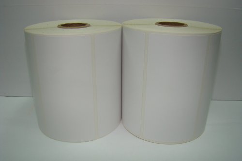 2 Rolls of 750 4x2 Direct Thermal Shipping Labels Zebra 2844 ZP-450 Shipping