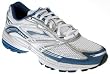 Brooks Womens Adrenaline GTS 9 Wide White/Silver/Excalibur Running