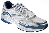 Brooks Women's Adrenaline GTS 9 Running Shoe,Wht/Silver/Excalibur,8.5 B