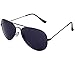 SHVAS AVIATOR Black Sunglasses - UNISEX (Black) RS.199.00