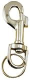Swivel Eye Snap Hook w/Split Key Ring