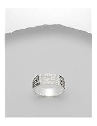 CZ Ring In 92.5 Sterling Silver