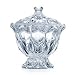 Celebrations by Mikasa Blossom Covered Crystal Candy Dish 6.75-in.