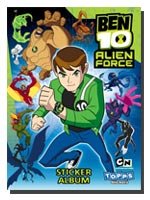 Ben 10 Alien Force Sticker Album