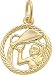 Aquarius Charm, 14K Yellow Gold