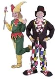 Childs Patchwork Hobo Clown Costume (Hat & Shoes not included)