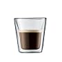 Bodum Canteen Double-Wall Shot/Espresso Glasses, Set of 2