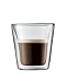 Kitchen & Housewares : Bodum Canteen Double-Wall Shot/Espresso Glasses, Set of 2