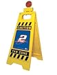 Kurt Busch 29 inch Caution Blinking Fan Zone Floor Stand NASCAR NASCAR