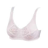 Glamorise Wonderwire Satin and Lace Bra