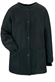 Black Fleece Scrub Jacket