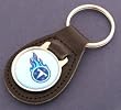 Tennessee Titans Leather Key Chain