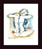 LE BUSTIER, FRAMED ART PRINT BY ALFRED A. GOCKEL
