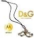 DOLCE AND GABBANA D&G V3i V3 RAZR GOLD PHONE CHARM