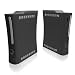 Carbon Fiber Design Xbox 360 Front Panel Protector Skin Decal Sticker