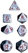 Chessex Dice: Polyhedral 7-Die Speckled Dice Set - Air
