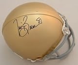 Tim Brown Autographed/Hand Signed Notre Dame Authentic Mini Helmet