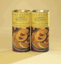 Childrens Toyshop  Gourmet Food : Two 12-oz Canisters of White Chocolate French Vanilla Cookies