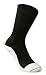 1 Each Single Euros Rx Diabetic Crew Socks Large Khaki with White SOCKWISE INC DB156KL