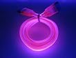 24" Serial ATA UV Cable (red).