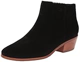 Jack Rogers Women's Bailee Suede Boot, Black, 9.5 M US