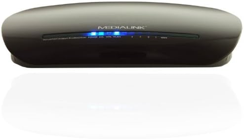 Medialink Wireless-n Broadband Router with Internal Antennas (300 Mbps) - 2.4ghz - 802.11b/g/n - Compatible with Windows 8 / Windows 7 / Windows Vista / Windows Xp / Mac Os X / Linux