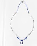 Swarovski Crystal Horseshoe Tube Necklace