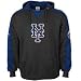 Majestic New York Mets Black Shaman Hoody Sweatshirt (Large)