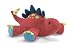 Aaah Dinosaurs Sound Toy - 3 piece (1 Green T-REx, 1 Blue Triceratops, 1 Red Stegosaurus)