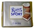 Ritter Sport Milk Chocolate with Coconut, 100g