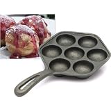 SCIScandicrafts7-CupAebeleskiverPan,CastIron
