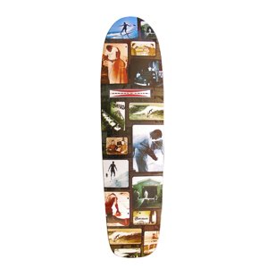 Buy G&S Fibreflex G&S 36X9 Collage II Concave,Double Kicktail by G&S Fibreflex