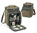 ECO Picnic Cooler for 2 - Natural/forest Green - Picnic At Ascot