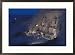 Night view of the temple and statues at Abu Simbel Subject Framed Art Poster Print by O. Louis Mazzatenta, 29x21