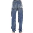 Evisu European Edition twisted seam denim jeans