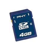 Pny 4GB Class 4 Navy Sd Card