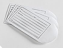 [Itm] White [Acsry To]: Medicine Time Cards & Envelopes - Medicine Time Card - White