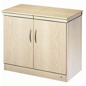 Hostess Trolley HL6236 Light Oak