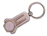 Stainless Steel Key Chain with Golf Divot Tool - Free Engraving