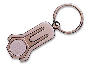 Stainless Steel Key Chain with Golf Divot Tool - Free Engraving