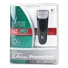 LOGITECH, INC. LOG9313070403 Cordless Presenter, 2.4 GHz, Integrated Laser Pointer, Black... by Logitech
