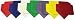 Poly Bases (Set of 3 square bases & 1 home plate) (Comes in 6 different colors)