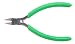 Xcelite Cutter, Diagonal, Slim Tapered, Flush, 4 OAL