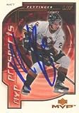 Matt Pettinger, Calgary Hitmen - WHL Autographed Card