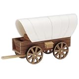 Wood Model Kit-Covered Wagon